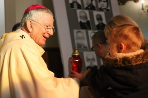 arcybiskup marek jędraszewski w węglówce